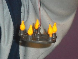 Lampara candelabro Playmobil