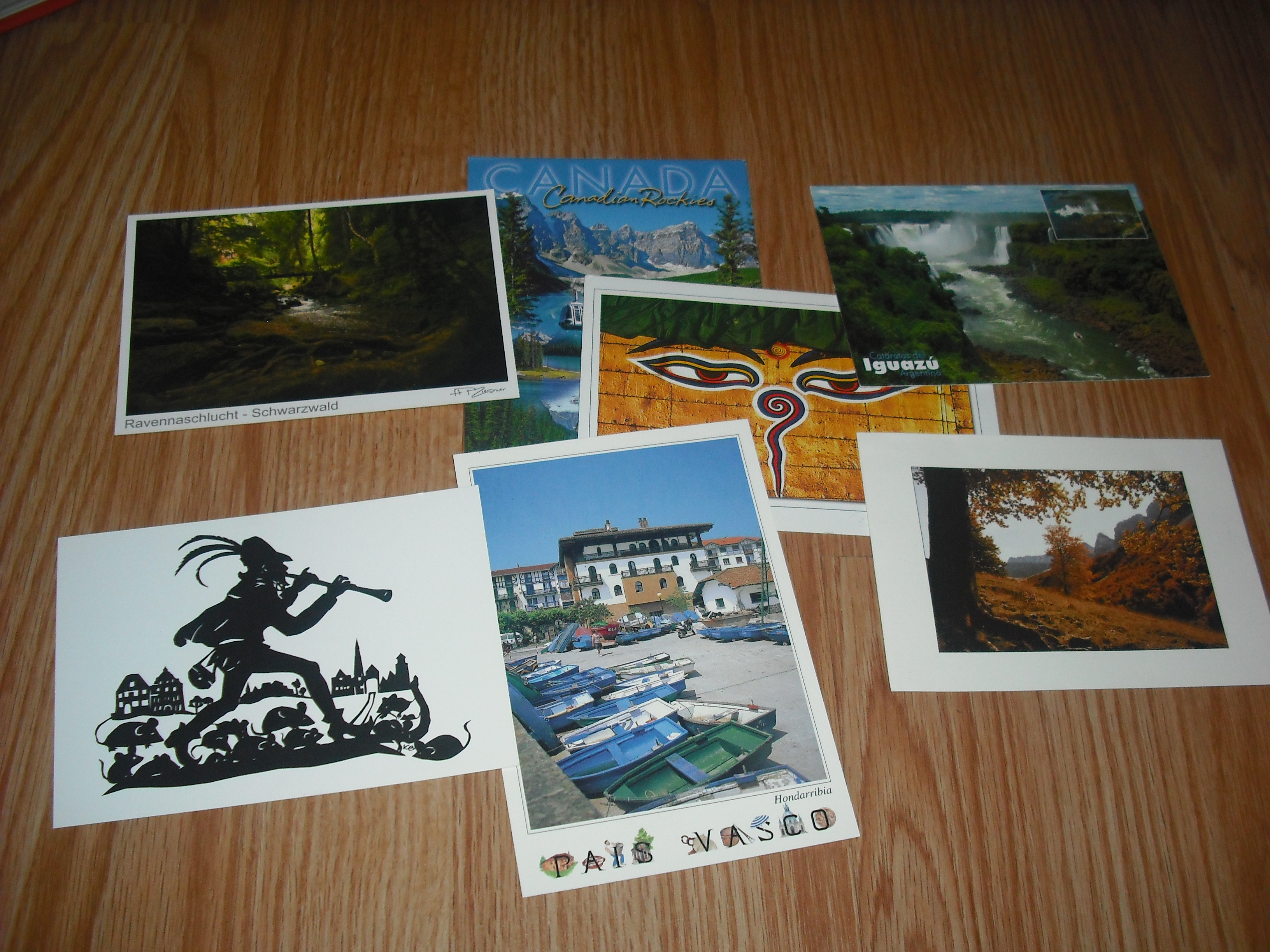 Intercambiar postales con todo el mundo
